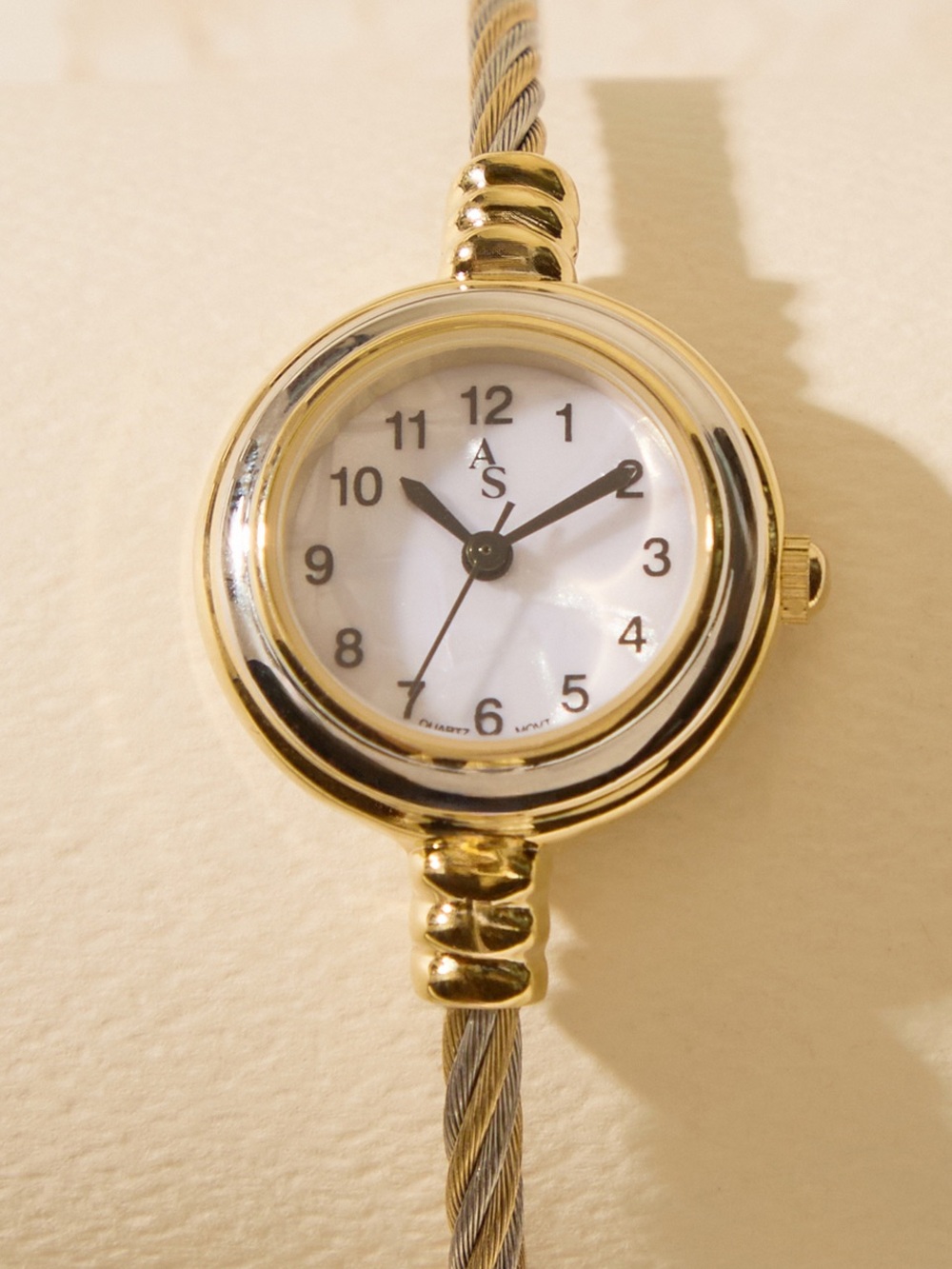 Altar’d State Twisted Cuff Round Watch